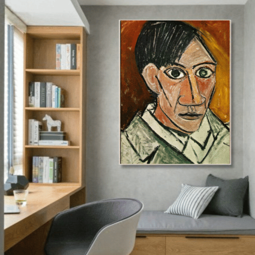 Self Portrait by Pablo Picasso 1907