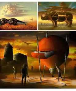 Surrealism Quality Paintings Printed on Canvas