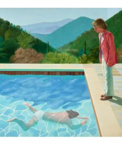 David Hockney 1972 Portrait of an Artist (pool with two figures)
