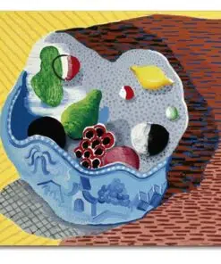 David Hockney 1988 Fruit in a Chinese Bowl