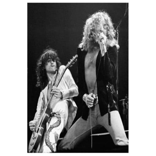 Jimmy Page and Robert Plant