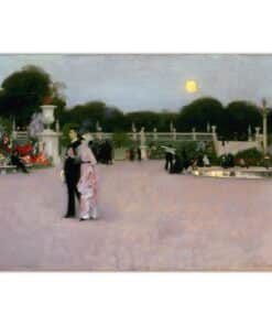 John Singer Sargent 1879 In the Luxembourg Gardens