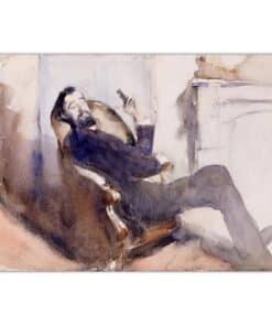 John Singer Sargent 1885 Portrait of Paul Cesar Helleu