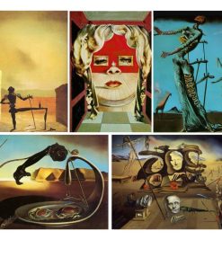 Paintings from Salvador Dalí Printed on Canvas