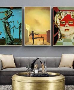 Paintings from Salvador Dalí Printed on Canvas