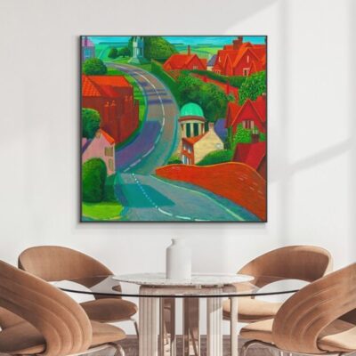 Artwork by David Hockney Printed on Canvas - Image 5
