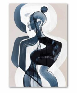 Abstract Painting of Woman A