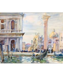 H John Singer 1911 Piazzetta Venice