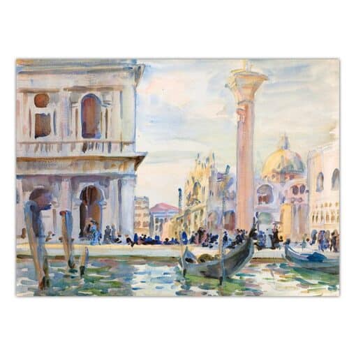H John Singer 1911 Piazzetta Venice