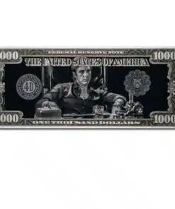 Tony Montana Money Artwork Printed on Canvas