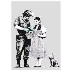 Stop and Search (Dorothy and the Policeman) by Banksy