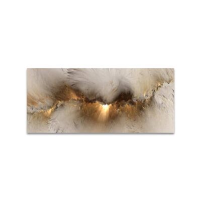 Colorful Abstract Cloud Painting Printed on Canvas - Image 11