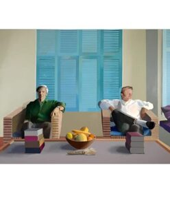 Double Portraits Painting by David Hockney