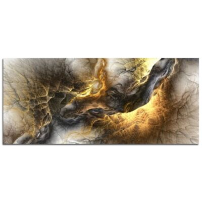 Colorful Abstract Cloud Painting Printed on Canvas - Image 6