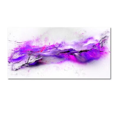 Colorful Abstract Cloud Painting Printed on Canvas - Image 5