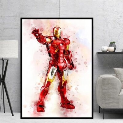 Marvel Avengers Artworks Printed on Canvas - Image 21
