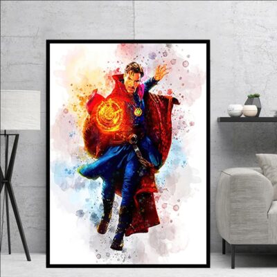 Marvel Avengers Artworks Printed on Canvas - Image 16