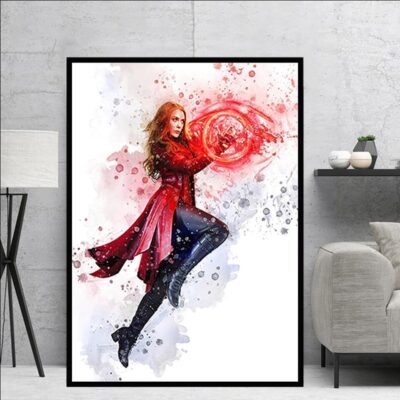 Marvel Avengers Artworks Printed on Canvas - Image 4