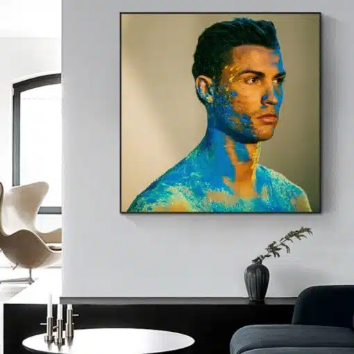 Colorful Artwork of Cristiano Ronaldo