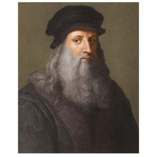 Portrait of Leonardo da Vinci 1