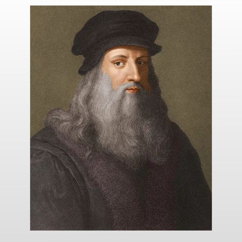 Portrait of Leonardo da Vinci