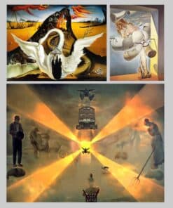 Surrealistic Paintings by Salvador Dalí Printed on Canvas