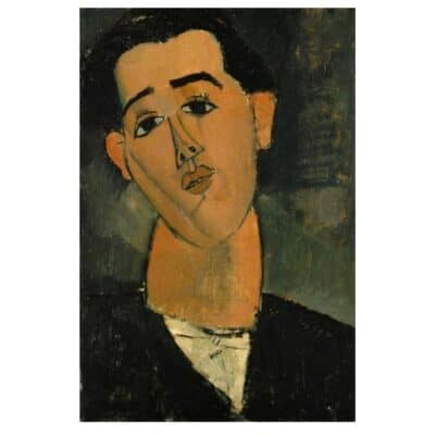 10 Amedeo Modigliani 1915 Portrait of Juan Gris