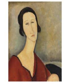 3 Amedeo Modigliani 1917 Portrait of Madame Hanka Zborowska
