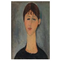 8 Amedeo Modigliani 1918 Portrait of Mme Zborowska