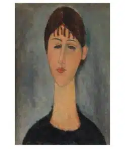 8 Amedeo Modigliani 1918 Portrait of Mme Zborowska