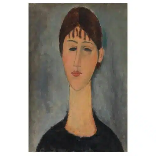 8 Amedeo Modigliani 1918 Portrait of Mme Zborowska
