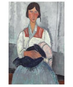 9 Amedeo Modigliani 1919 Gypsy Woman with Baby