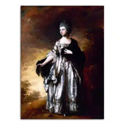 Thomas Gainsborough 1769 Isabella,Viscountess Molyneux, later Countess of Sefton