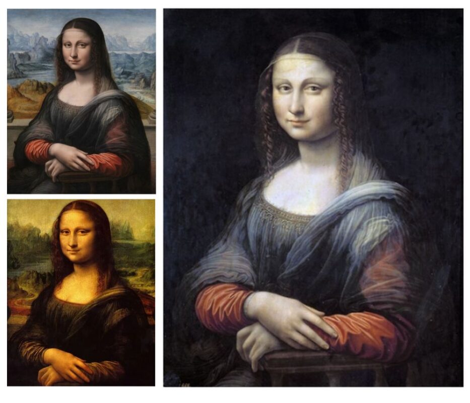 Mona Lisa, Students of Leonardo da Vinci
