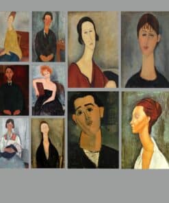 Paintings by Amedeo Modigliani Printed on Canvas
