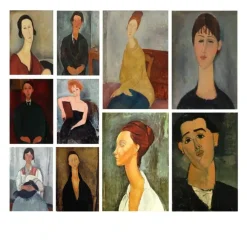 Paintings by Amedeo Modigliani Printed on Canvas