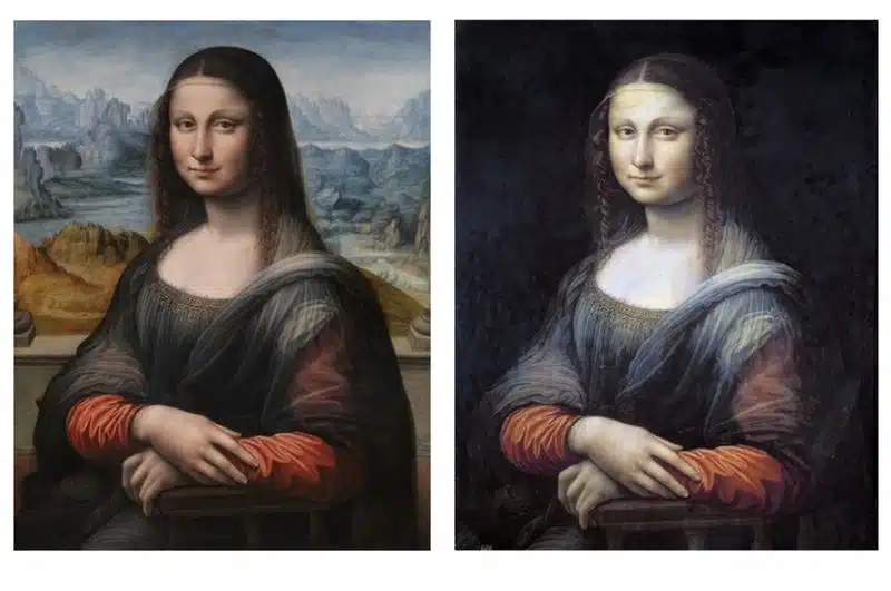 Prado Mona Lisa A B