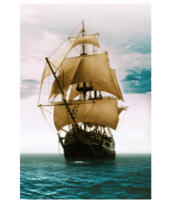 Sailing and Pirate Ships Artworks Printed on Canvas