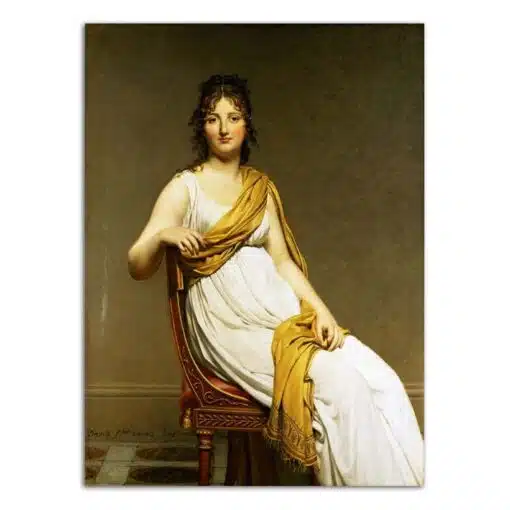 Jacques Louis David 1799 Madame Raymond de Verninac