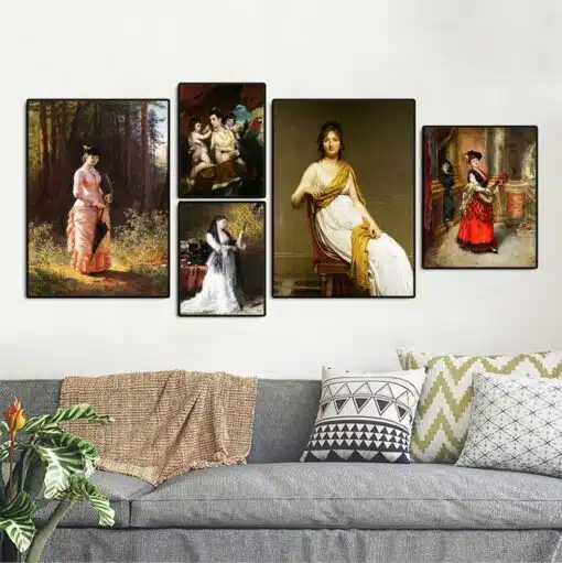 Paintings From Various Artists Printed on Canvas