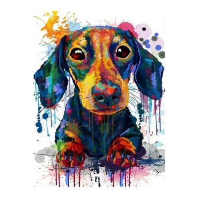 Fun Paintings of Dogs Printed on Canvas - Image 5