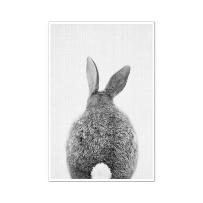 Cute Bunny Girls Wall Art Printed on Canvas - Image 14