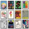 Andy Warhol’s Artworks Printed on Canvas