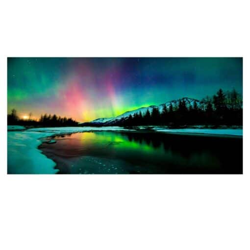 Artwork with Northern Lights 1