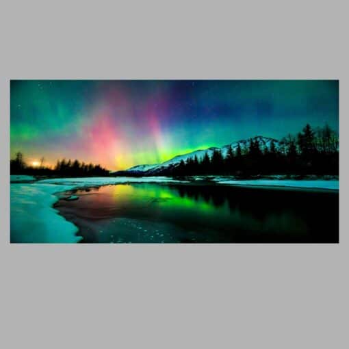 Artwork with Northern Lights 2