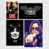 Artworks of Ozzy Osbourne Printed on Canvas