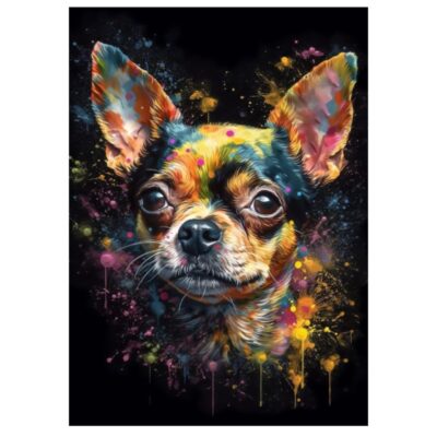 Paintings of Beautiful Dogs Printed on Canvas - Image 10