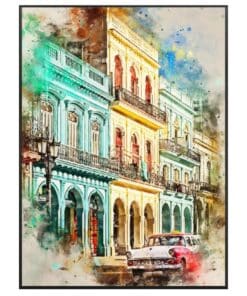 City Landscape in Cuba 2