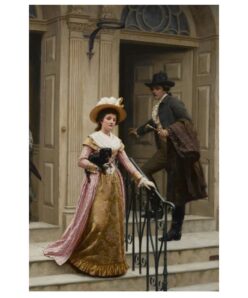 Edmund Blair Leighton 1894 My Next-Door Neighbour