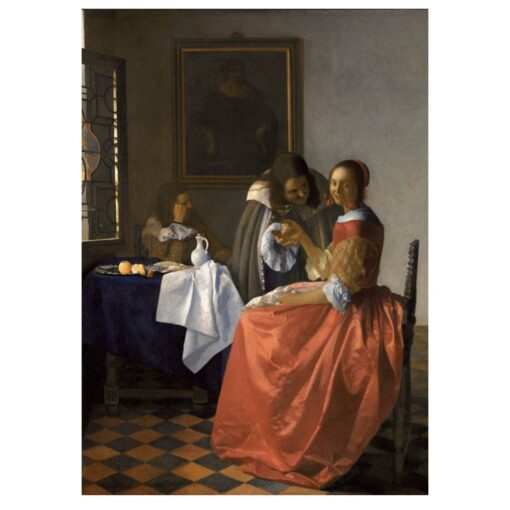 8- Girl With a Wineglass 1659